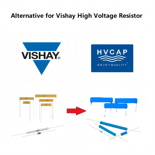 Аналог высоковольтных толстоплёночных резисторов Vishay: серии FHV (планарные/выводные), TD (TDA/TDX), TR (TR03/TR05/TR10), HTS